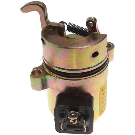 bobcat skid steer solenoid|bobcat 873 fuel shutoff solenoid.